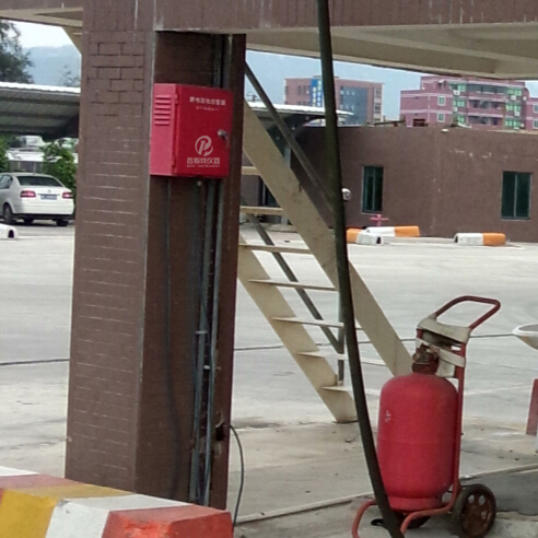 江苏静电接地报警器油库现场