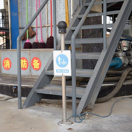 河北人体静电消除器储油现场